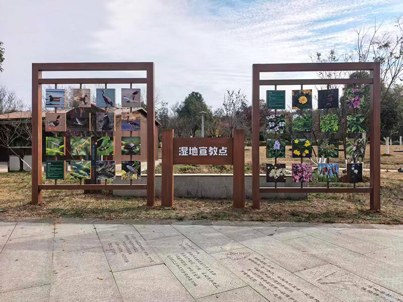 景区温馨提示牌|景物介绍牌|公园景区指示牌|宣传景观小品